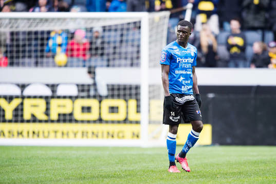 Halmstads Kwame Karikari  deppar