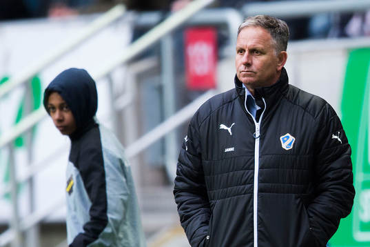 Halmstads tränare Janne Jönsson
