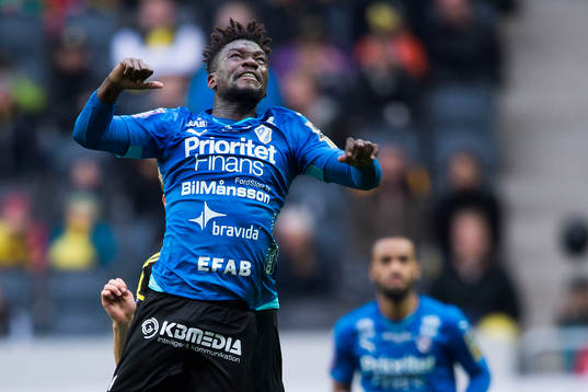 Halmstads King Osei Gyan