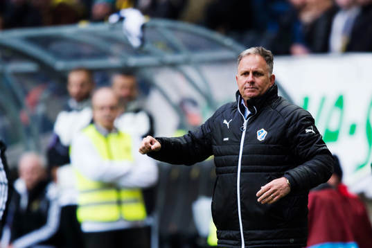 Halmstads tränare Janne Jönsson