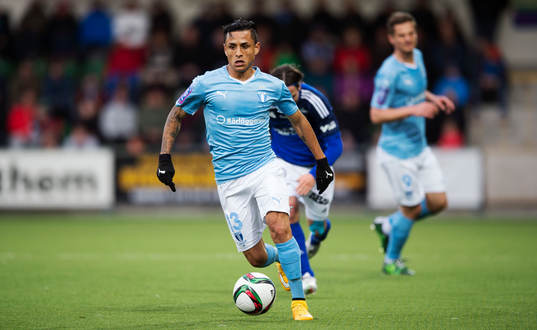 Malmö FFs Victor Yoshimar Yotun Flores