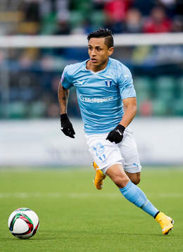 Malmö FFs Victor Yoshimar Yotun Flores