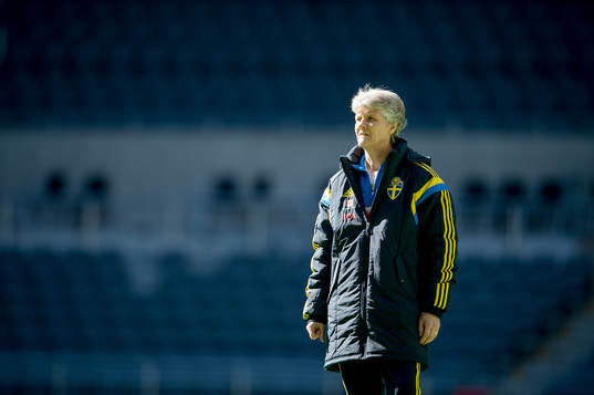 Förbundskapten Pia Sundhage