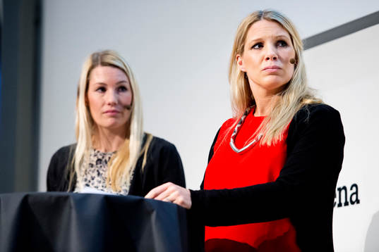 Hanna Marklund och Anna Brolin