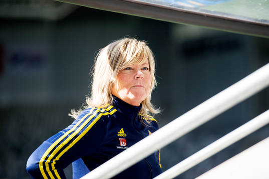 Sveriges landslagschef Marika Domanski Lyfors