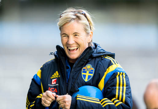 Sveriges assisterande förbundskapten Lilie Persson