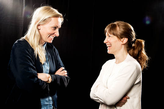 Kristianstad tränare Elisabet Gunnarsdottir och Umeås