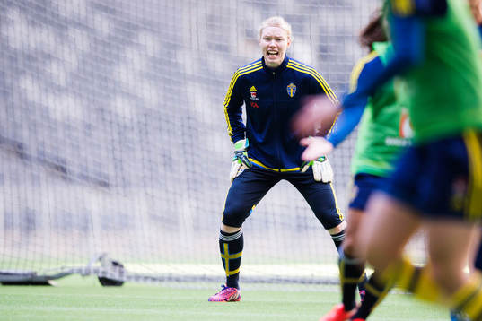 Sveriges målvakt Hedvig Lindahl