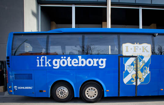 IFK Göteborgs spelarbuss