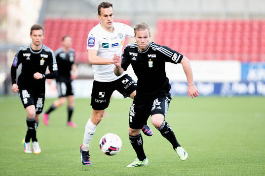 IFK Göteborgs Gustav Engvall och Örebros Hjörtur Logi