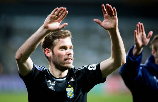 IFK Göteborgs Emil Salomonsson jublar