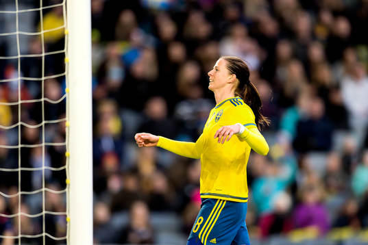 Sveriges Lotta Schelin deppar
