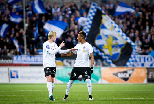 Örebros Karl Holmberg och Michael Seaton