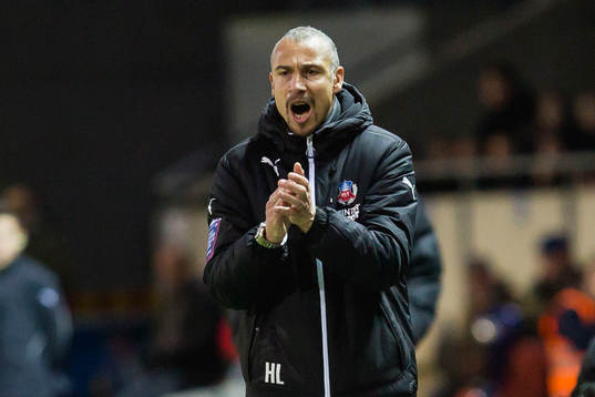 Helsingborgs manager Henrik Larsson