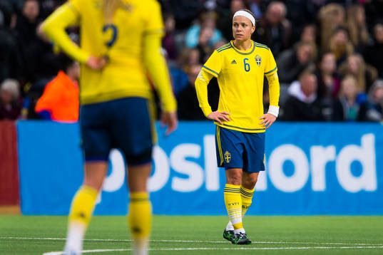 Sveriges Sara Thunebro deppar