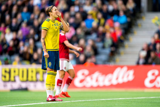 Sveriges Therese Sjögran deppar
