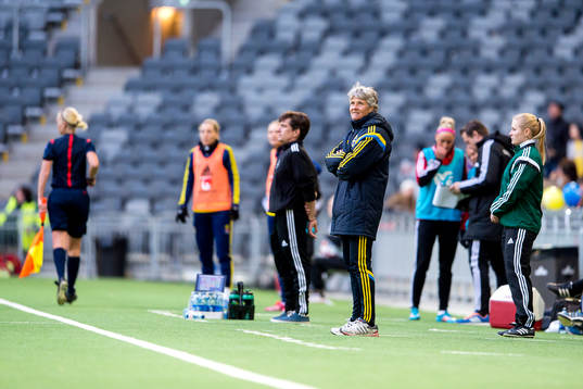 Sveriges förbundskapten Pia Sundhage