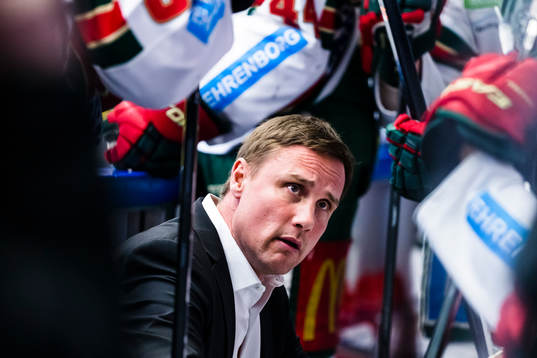 Frölundas tränare Roger Rönnberg