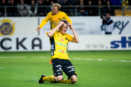 Elfsborgs Lasse Nilsson deppar