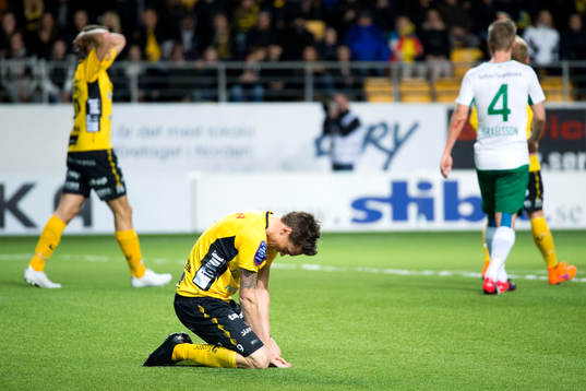 Elfsborgs Lasse Nilsson deppar