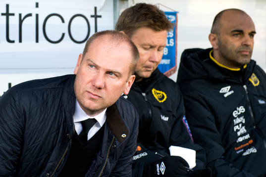 Elfsborgs manager Magnus Haglund, assisterande tränare