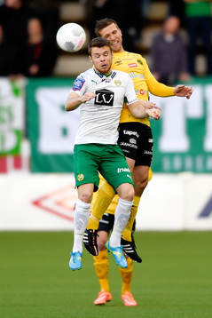 Hammarbys Måns Söderqvist och Elfsborgs Anders Svensson