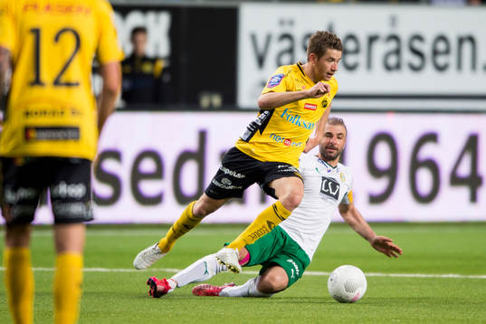 Elfsborgs Marcus Rohdén och Hammarbys Kennedy Bakircioglu