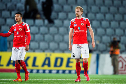 Kalmars Markus Thorbjörnsson deppar