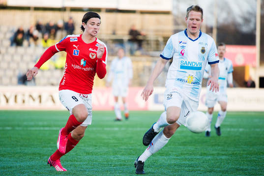 Kalmars Marcus Antonsson och Gefles Martin Rauschenberg