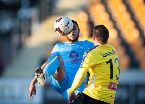Athletics Othman El Kabir i matchen i Superettan mellan