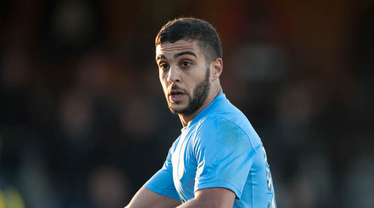 Athletics Othman El Kabir i matchen i Superettan mellan