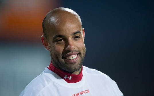 Athletics målvakt Joshua Wicks  i matchen i Superettan