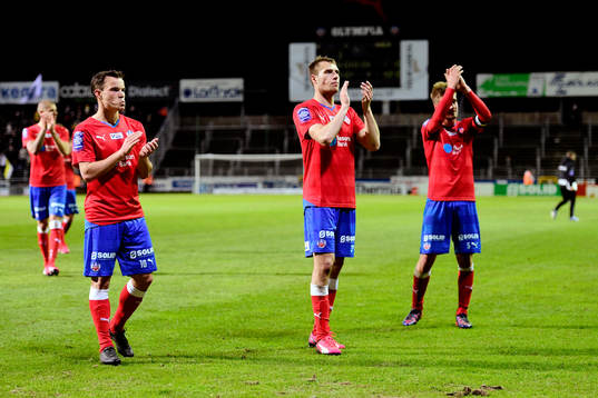 Helsingborgs Anton Wede, Frederik Helstrup och Johan