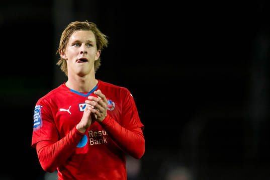 Helsingborgs Emil Krafth deppar