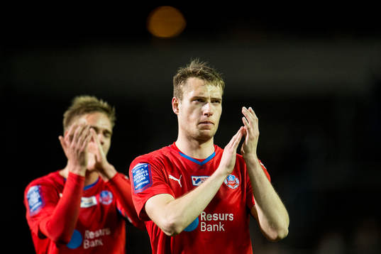 Helsingborgs Frederik Helstrup deppar