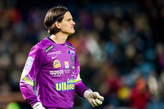 Falkenbergs målvakt Alexander Lundin