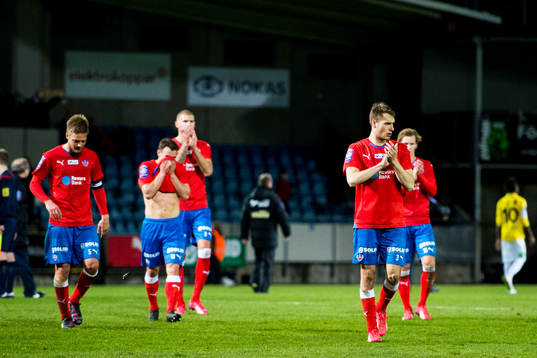 Helsingborgs spelare deppar