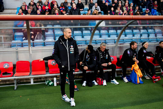 Helsingborgs manager Henrik Larsson