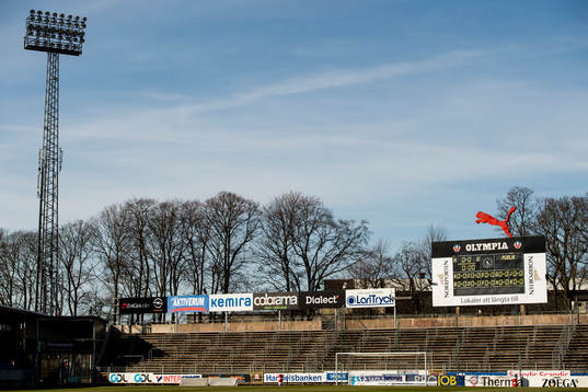 Interiör Olympia norra läktaren