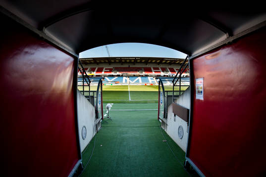 Interiör Olympia sett från spelargången