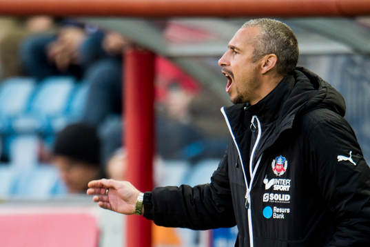 Helsingborgs manager Henrik Larsson