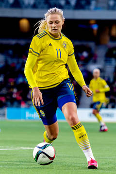 Sveriges Fridolina Rolfö