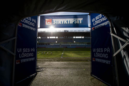Gamla Ullevis spelaringång genom Svenska Spels Stryktipset