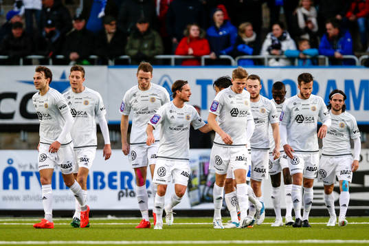 Sundsvalls Johan Eklund jublar
