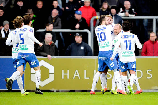 Norrköpings Filip Dagerstål jublar
