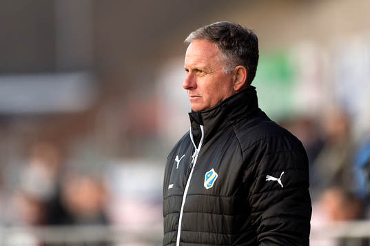 Halmstads tränare Janne Jönsson