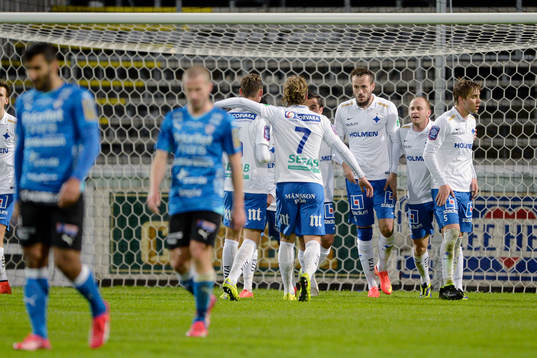 Norrköpings Emir Kujovic jublar