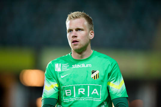 Häckensmålvakt Peter Abrahamsson