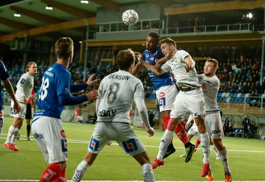 Åtvidabergs Alberis da Silva och GIF Sundsvalls Jón
