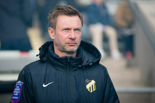 Häckens tränare Peter Gerhardsson